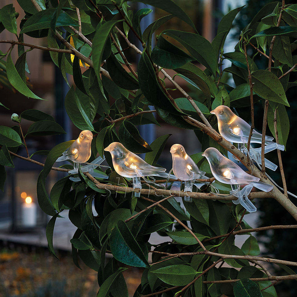 Solar Hummingbird String Lights for Outdoor Garden Party