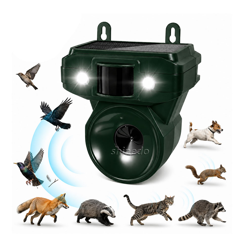 Solar Powered USB Rechargeable Mole Repeller 